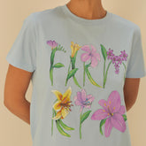Blusa T-Shirt Fit Flores 343340 Farm Rio